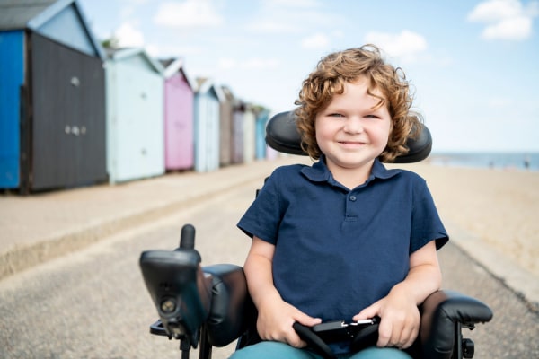 Special Needs Dentistry Little boy on the chair